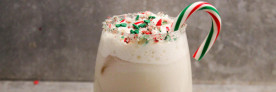 Peppermint Eggnog Punch