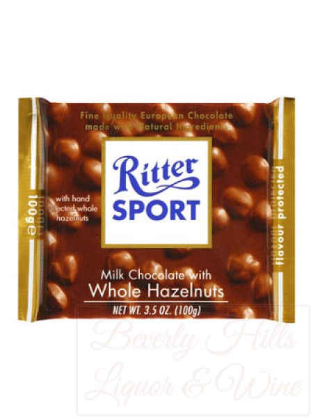 Ritter Sport Milk Chocolate with Whole Hazelnuts