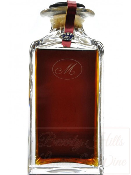 Macallan 25 Year Old Single Malt Scotch with Decanter