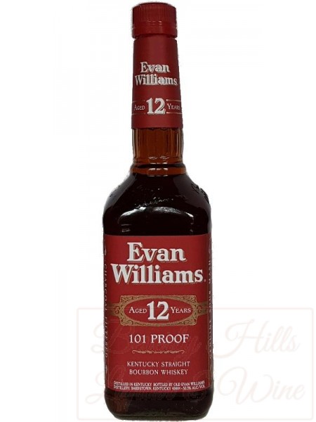 Evan Williams Aged 12 Years Kentucky Straight Bourbon Whiskey
