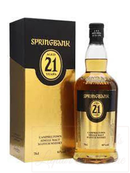 Springbank Aged 21 Years Campbeltown Single Malt Scotch 