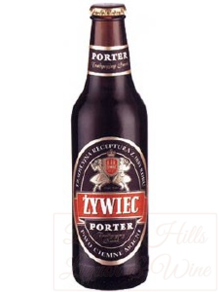 Zywiec Pint Bottle Dark Porter Beer