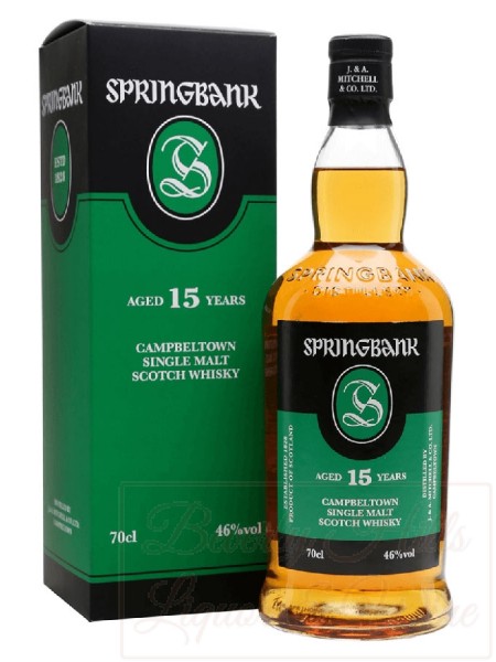 Springbank  Aged 15 Years Campbeltown Single Malt Scotch Whisky