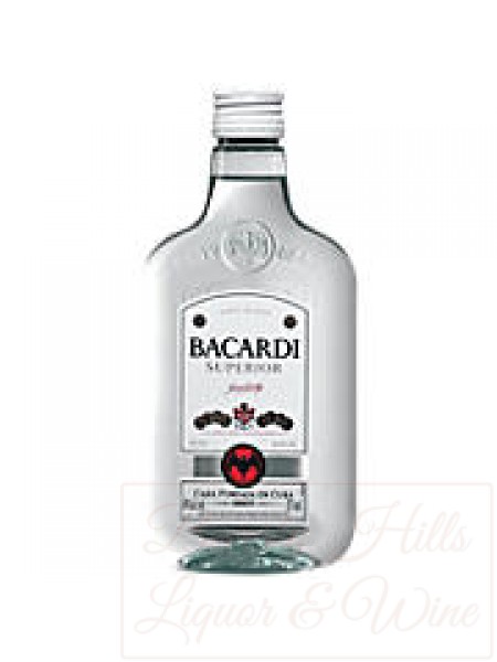 Bacardi Superior Puerto Rican Rum 375 ML