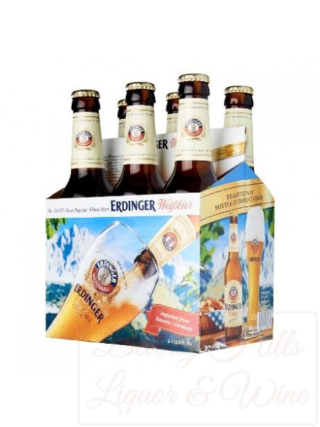 Erdinger Weissbier 6-Pack Bottles