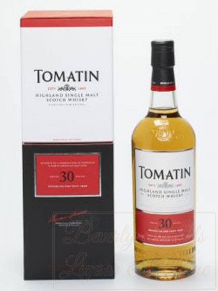 Tomatin Aged 30 years Highland Single Malt Scotch
