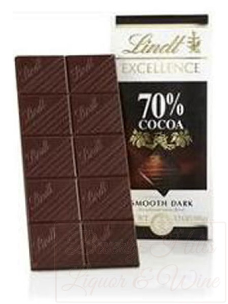 Lindt Smooth Dark 70% Cocoa Excellence bar 3.5 oz