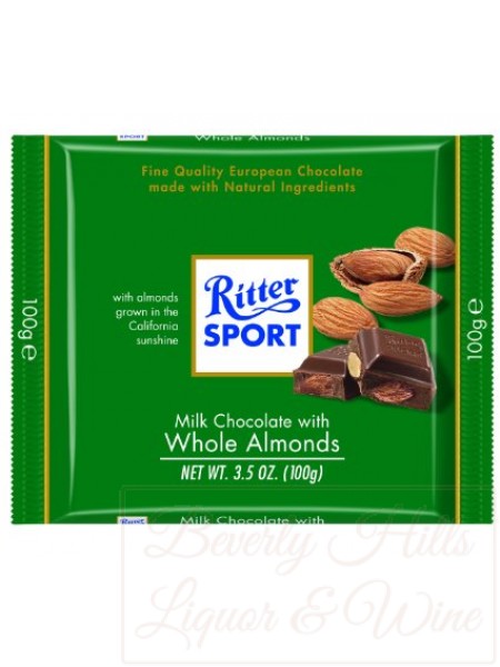 Ritter Sport Milk Chocolate with Whole Almonds