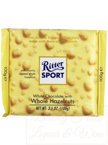 Ritter Sport White Chocolate with Whole Hazelnuts