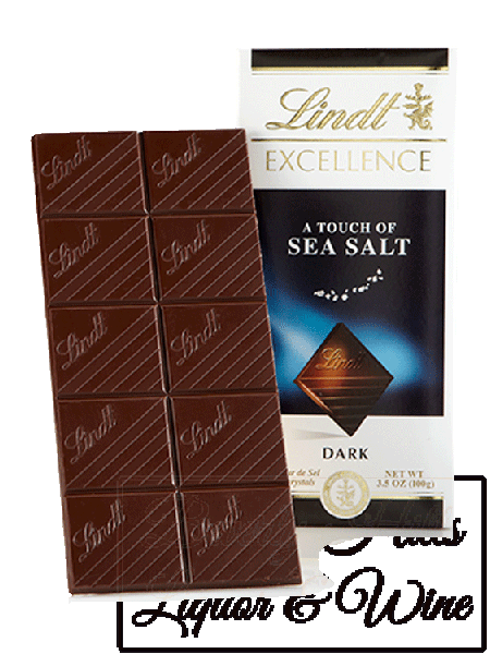 Lindt A Touch of Sea Salt Dark Chocolate bar 3.5 oz