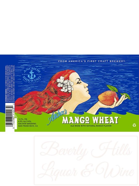 Anchor's Mango Wheat Beer 6-pack cans