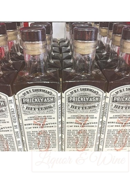Dr. B. F. Sherman's Prickly Ash Bitters Boot Hill Distillery