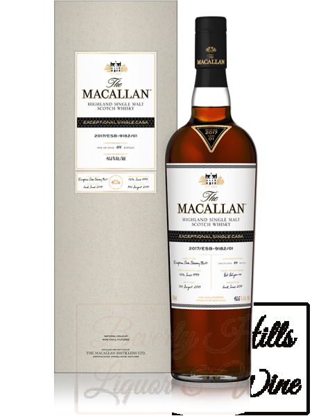 The MACALLAN EXCEPTIONAL SINGLE CASK NUMBER 2017/ESH- 13561/ 07
