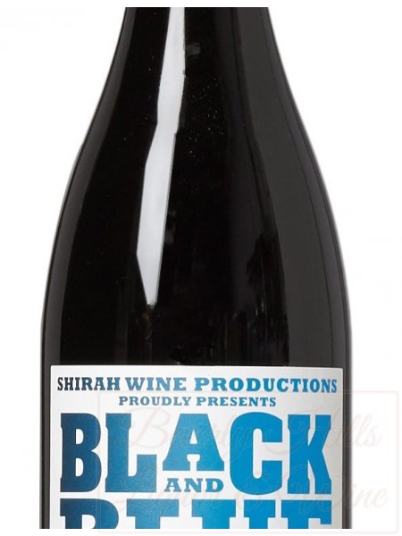 Shirah Wine Productions Black and Blue 2014 Harvest Syrah
