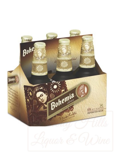 Bohemia Clasica 6-pack cold bottles