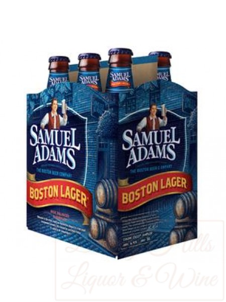 Samuel Adams Boston Lager 6-pack cold bottles