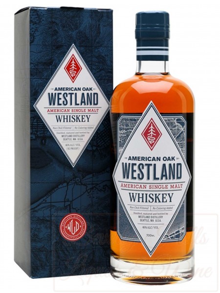 American Oak Westland American Single Malt Whiskey (no box)