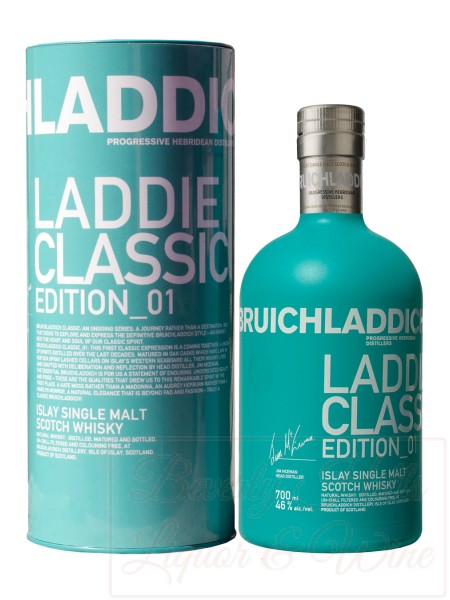 Bruichladdich Scottish Barley The Classic Laddie Scotch   