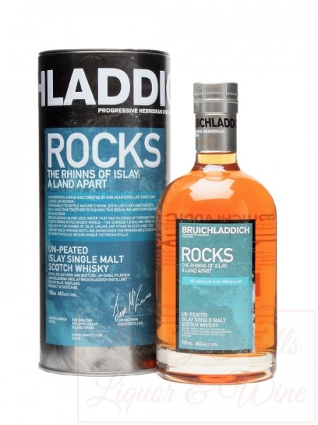 Bruichladdich ROCKS Un-Peated Islay Single Malt Scotch Whisky