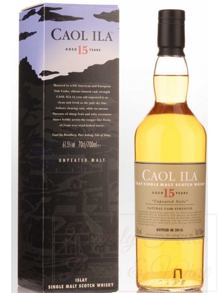Caol Ila Aged 15 Years Single Malt Scotch Whisky