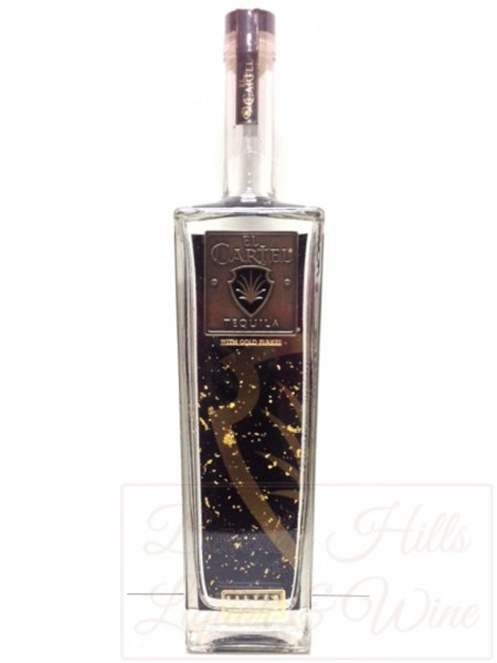 El Cartel Tequila With Gold Flake