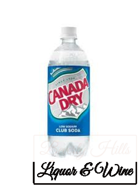 Canada Dry Club Soda 1Ltr