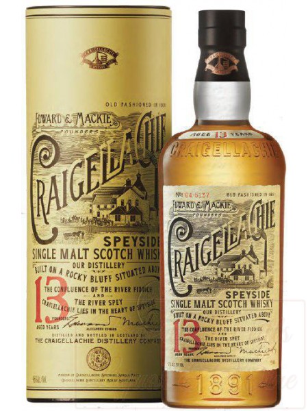 Craigellachie Speyside Single Malt Scotch Whisky 13 Years Old