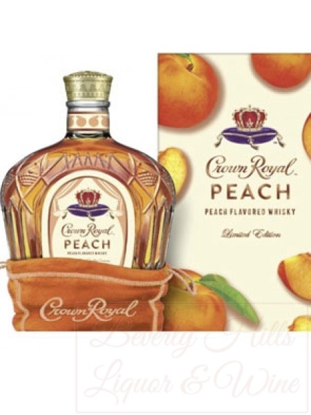 Crown Royal Peach Flavored Whisky Limited Edition