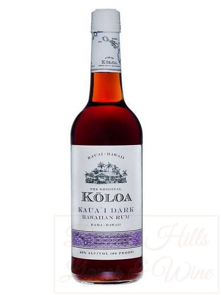 Koloa Kaua'I Dark Hawaiian Rum