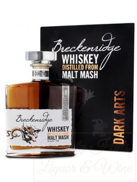 Breckenridge Whiskey Distilled from Malt Mash Dark Arts