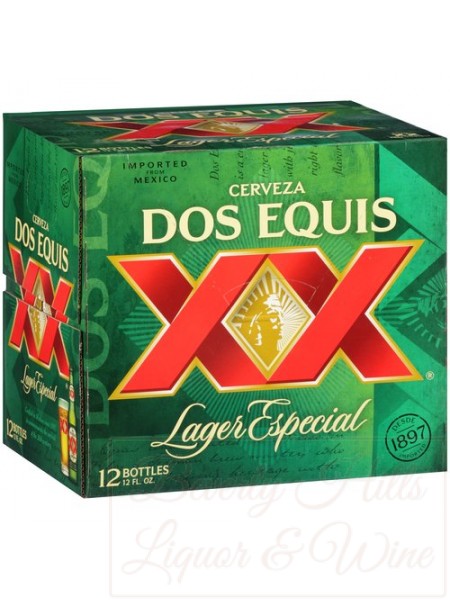 Dos Equis 12-pack cold bottles