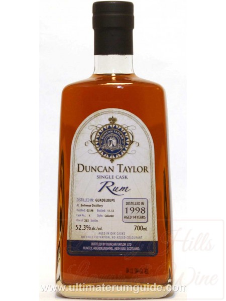 Duncan Taylor Single Cask Rum Bottled in 1998 Aged 16 Years