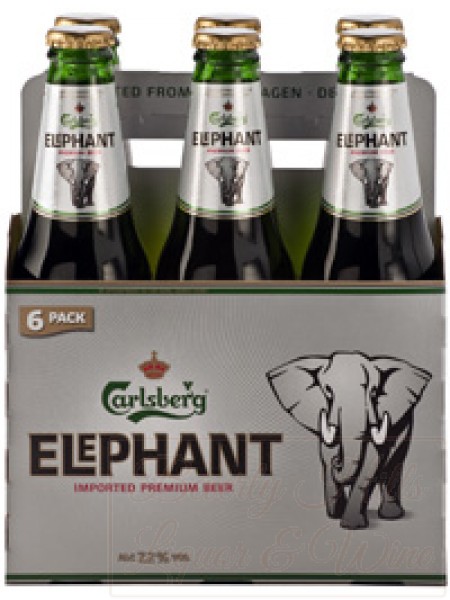 Carlsberg Elephant Six Pack Cold Bottles