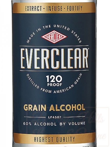 Everclear Grain Alcohol 750 ML