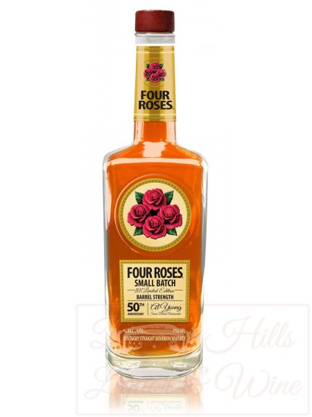 Four Roses 50th Anniversary Al Young  Small Batch 2017 Limited Edition Barrel Strength 
