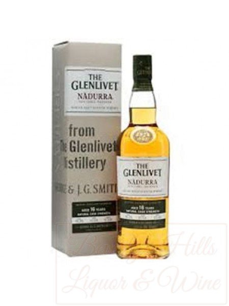 The Glenlivet 16 Years Nadurra Single Malt Scotch Whiskey cask strength 