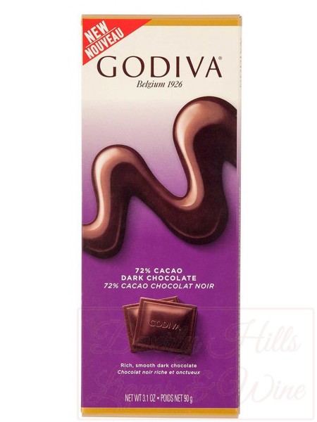 Godiva  72% Cacao Dark Chocolate