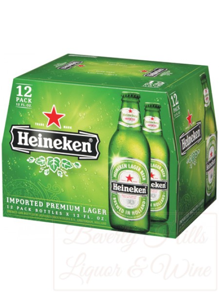 Heineken 12 pack cold bottles