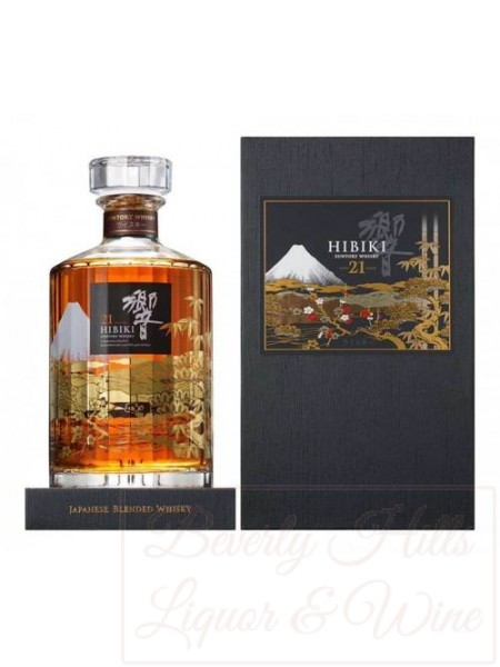 Hibiki 21 Year Limited Edition "Kacho" Mt. Fuji 700ML Suntory Japanese whisky 
