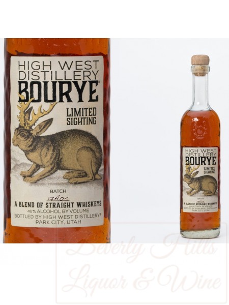High West Distillery Bourye Limited Sighting