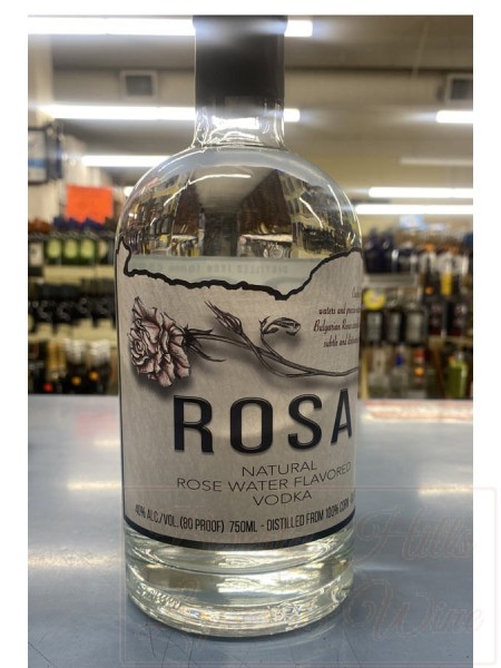 Rosa Natural Rose Water Flavored Vodka