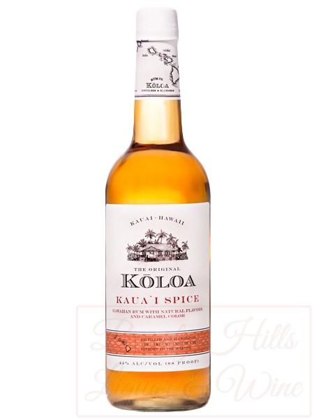 Koloa Kaua'i Spice Hawaiian Rum
