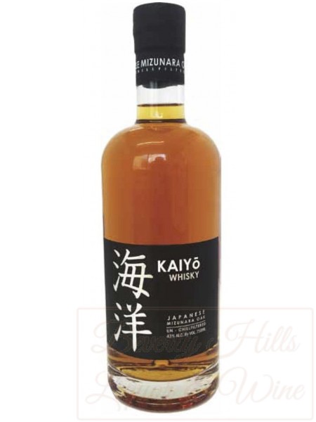 Kaiyo Whisky Japanese Mizunara Oak Un-Chillfiltered Cask Strength
