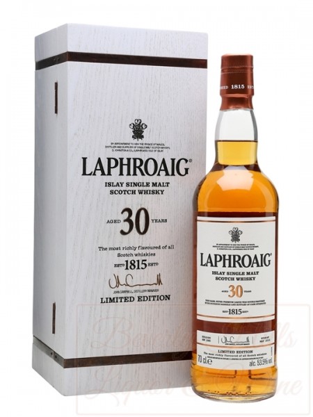 Laphroaig Islay Single Malt Scotch Whisky Aged 30 Years