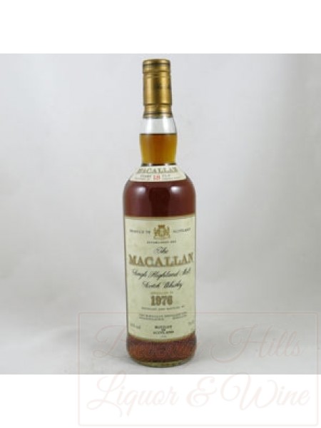 The Macallan 18 Years Old Distilled in 1976