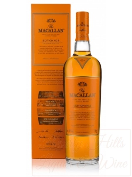 The Macallan Edition No.2 Highland Single Malt Scotch Whisky