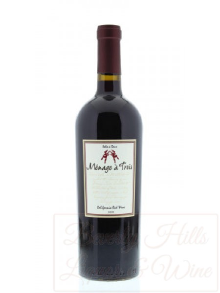 Menage a Trois California Red Wine 2013