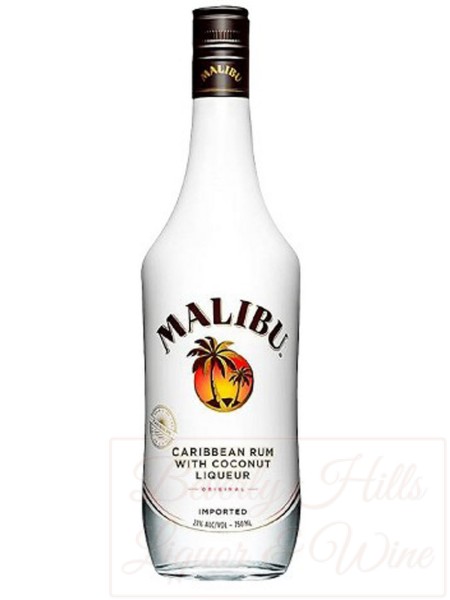 Malibu Caribbean Rum with Coconut Liqueur 750 ML