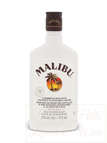 Malibu Caribbean Rum with Coconut Liqueur 375 ML