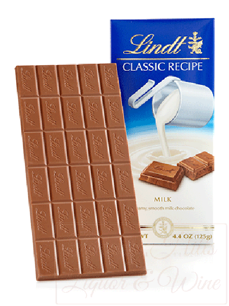 Lindt Classic Recipe Milk chocolate bar 4.4 0z